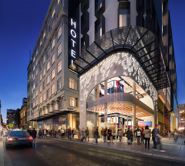 Updated designs for The Walk Arcade & Hotel revealed?