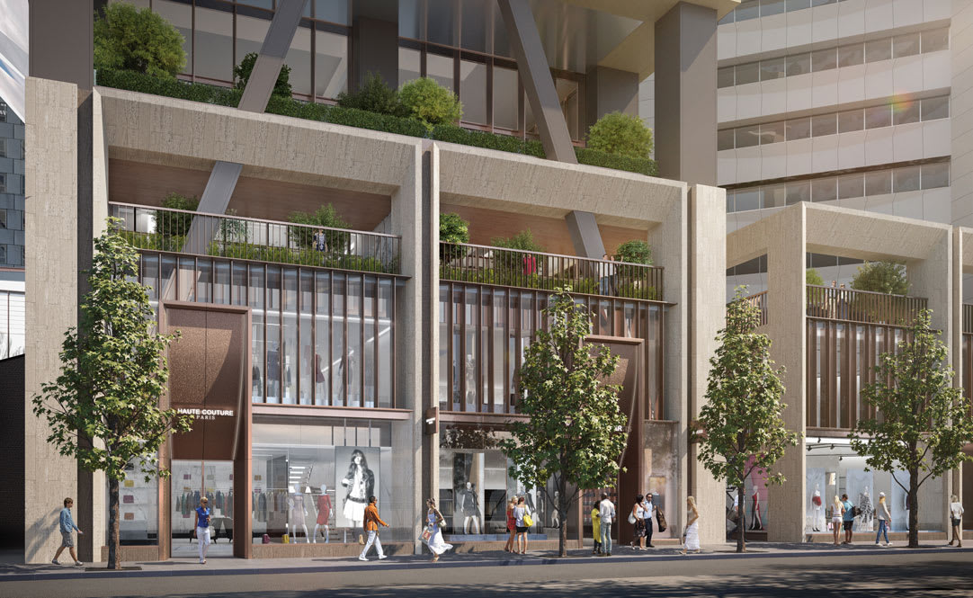 The evolution of 80 Collins Street