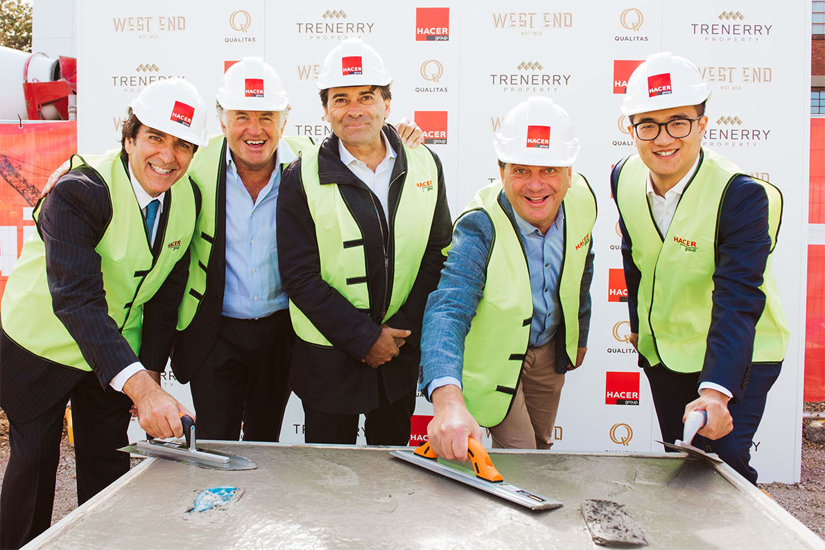 Melbourne’s largest inner-city apartment ‘West End’ commences construction