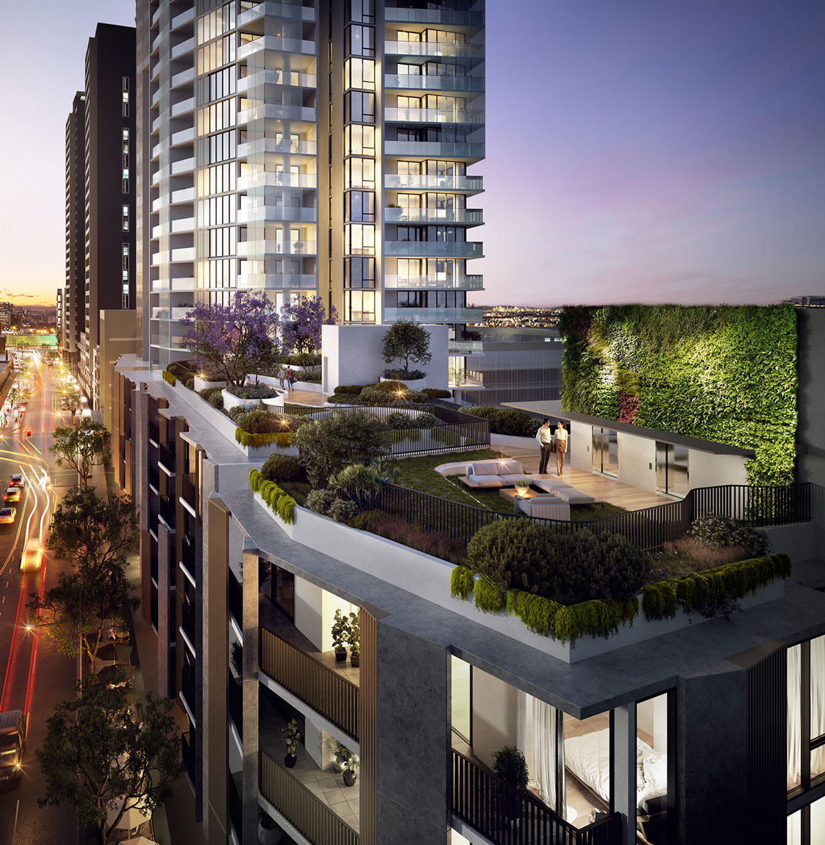 Parramatta’s West Village tops out at 40 levels