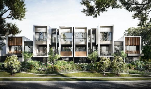 Ascot Aurora. Image Supplied. Stockwell's South Brisbane Twin-Tower; Cedar Woods Unveiled Greville; Ascot Aurora Construction Progress