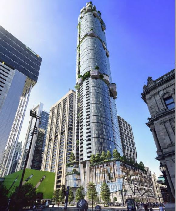 No. 1 Brisbane. Credit: Blight Rayner NEW PHOTOS: Latest construction update of 7 QLD projects
