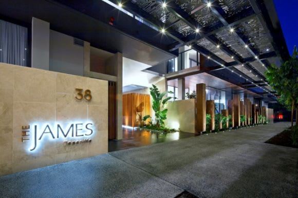The James apartment complex exterior. Credit: Cavcorp Looking for something special in QLD? Here are 6 of Brisbane's unique apartments