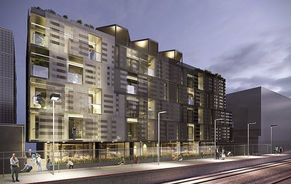 Mesh Apartments - image CHT Architects Melbourne's development by tram redux: the 19