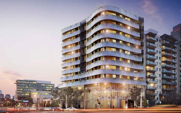 100 Park Street as was initially intended. Image: Rescom A problem South Melbourne site looks for new life