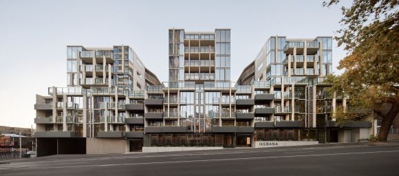 The completed Ikebana Apartments. Image by elenbergfraser.com Top 30 Architects and Developers, changing the way we live in Australia 2019