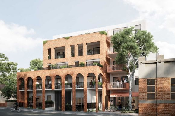 Rendering of the Nightingale Ballarat project by Breathe Architecture Architecture as a tool for social change