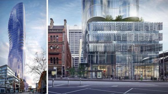 Premier Tower. Image courtesy of Elenberg Fraser. The evolution of Spencer Street