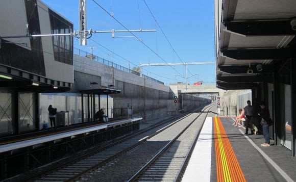 Springvale Station only had two platforms built as part of the recent grade separation project The Dandenong corridor wish list