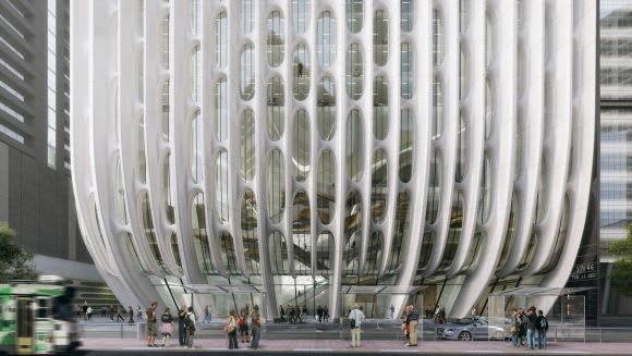 Collins Street perspective - planning scheme images Mandarin Oriental to open its first hotel & residence property in Australia