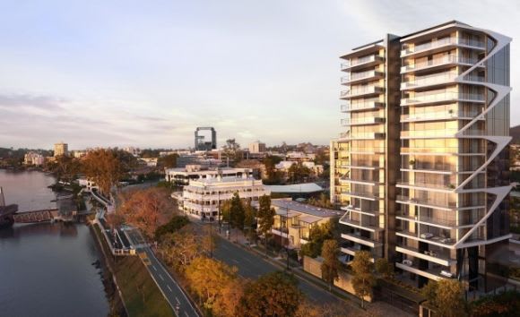 BANC apartments overlooking the river. Credit: WMK Architecture BANC apartments overlooking the river. Credit: WMK Architecture