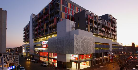 The revamped Footscray Plaza. Image: Hacer Banco pushes further into Footscray