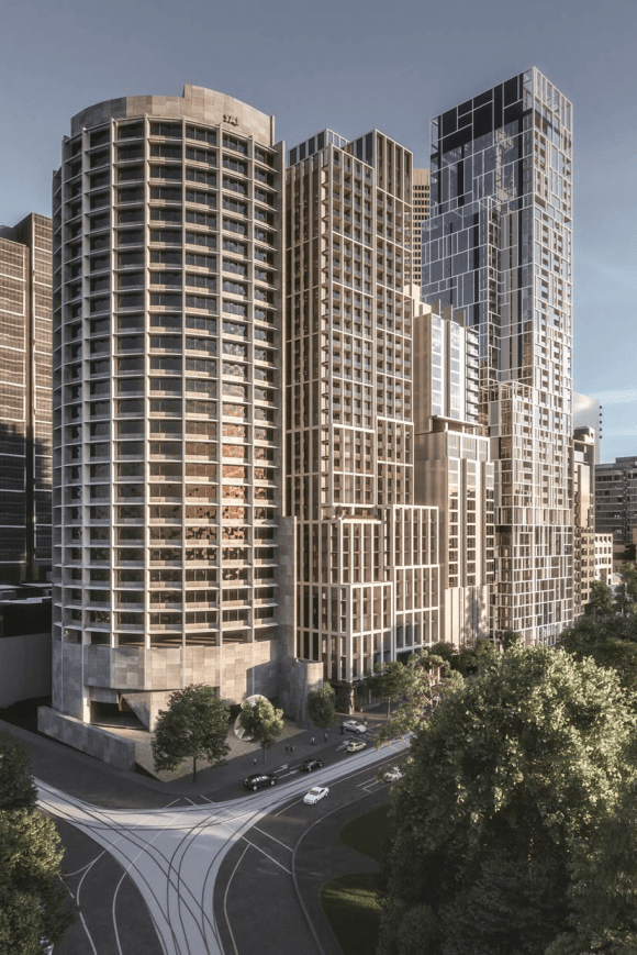 Spring Street's latest addition. Image: Bates Smart Spring Street's double dose of development news