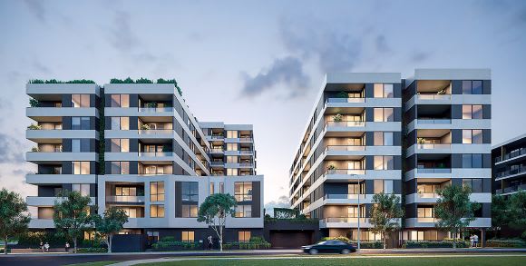 The dual-building Huntington Apartments at Jackson Green. Image: Cedar Woods Cedar Woods launches Huntington at Jackson Green in Melbourne's South-East