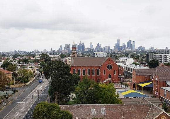 The view from the top. Urban goes onsite with Lucent at Lt. Miller & Nightingale