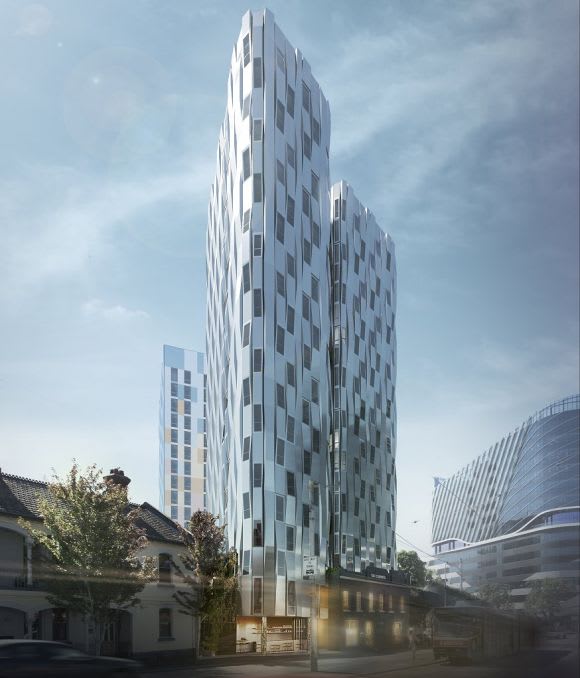 The amalgamated Bedford Place / Flemington Road will feature cluster living spaces Hayball discuss the evolution of Melbourne's student housing sector
