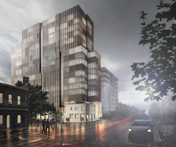 599 Swanston Street. Image: Icon Construction The student living drive churns out an additional tower, but provides no luck for another
