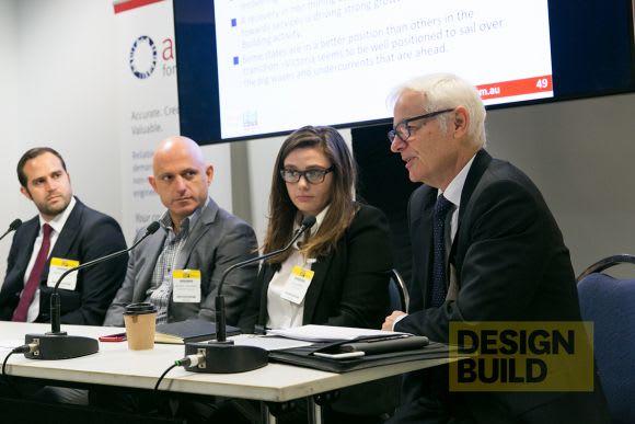 One of the many panel discussions at DesignBUILD 2018. Image: Supplied DesignBUILD wraps up for another year