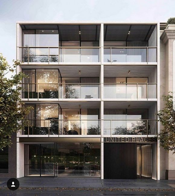 Domain Road's new addition is nearing completion. Image: Stab studio United Places announces itself as Melbourne's latest hotel
