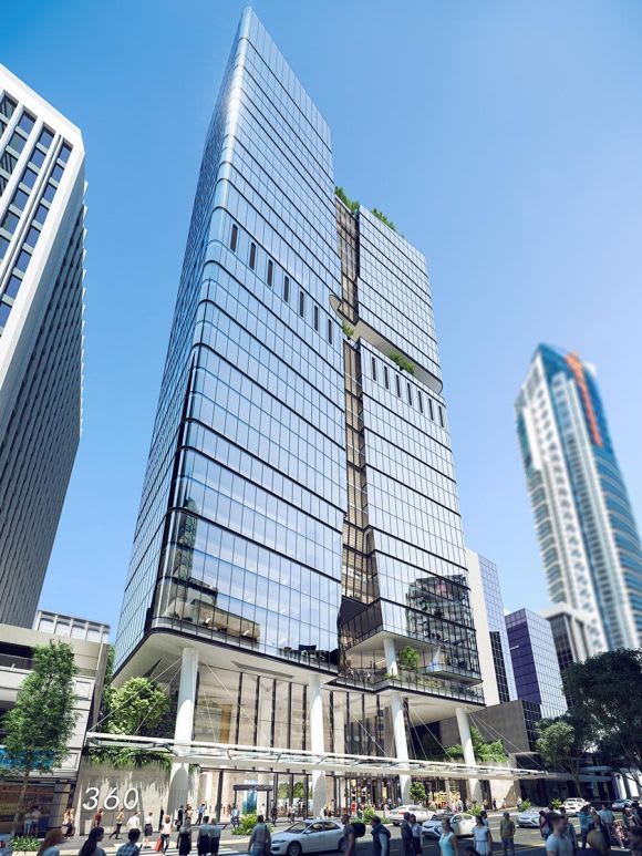 360 Queen Street. Image credit: Blight Rayner Brisbane's 8 future tallest skyscrapers