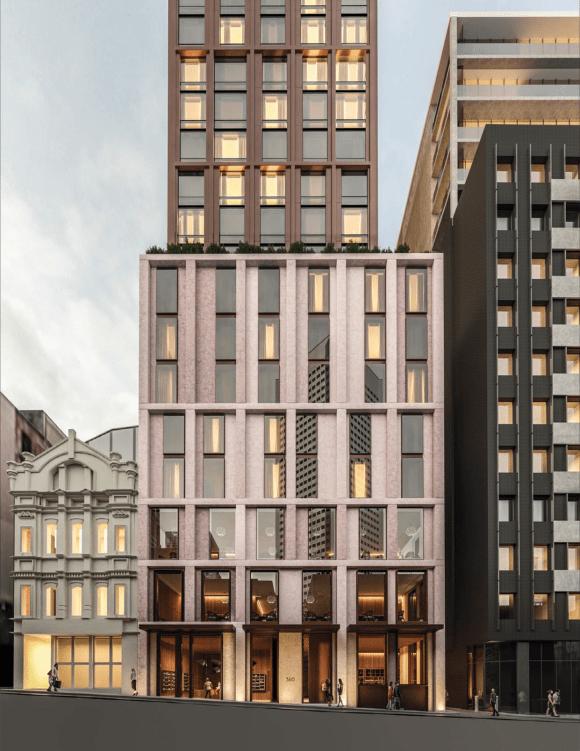 360 Little Bourke Street will become a Park branded Hotel. Image: Bates Smart A closer look at Melbourne's booming hotel sector