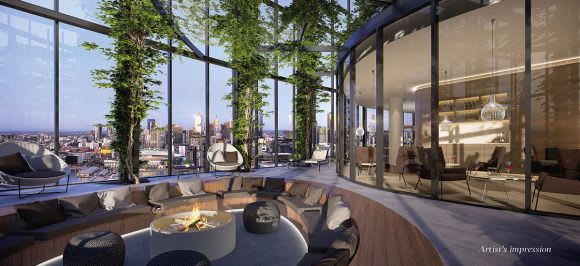 Voyager- 103 South Wharf Drive, Docklands. Image: Mirvac Melbourne’s top 5 luxury apartments in 2020