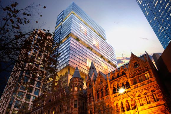 477 Collins Street hero shot. © Grimshaw Planning Application > 477 Collins Street, Melbourne