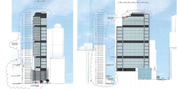 Amended elevations. © Grimshaw 477 Collins Street gains unanimous support from City of Melbourne