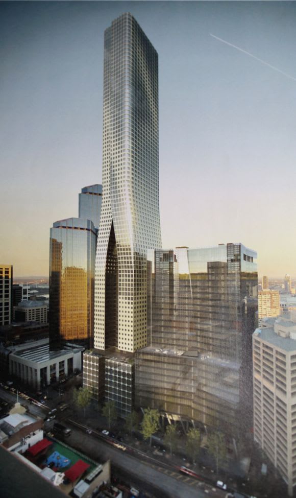 555 Collins Street. Image © Bates Smart Melbourne set to join the 300 club