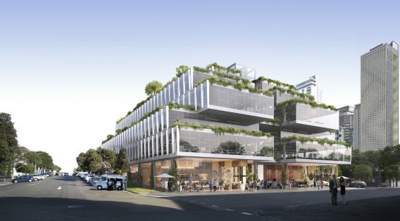 Market Lane's futuristic glass facade is striking while elegantly blending into the Southbank landscape. Credit: Elenberg Fraser Elenberg Fraser's Vicki Karavasil discusses Market Lane's biophilic design approach