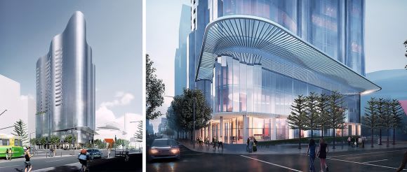 Salta's Docklands project will include 260 BTR apartments. Images: Fender Katsalidis Victorian Government paves the way for Build to Rent