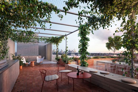 Balfe Parke Lane provides residents with a number of communal areas including a rooftop garden. Image: Local Peoples Balfe Park Lane adds to KTA's growing housing portfolio