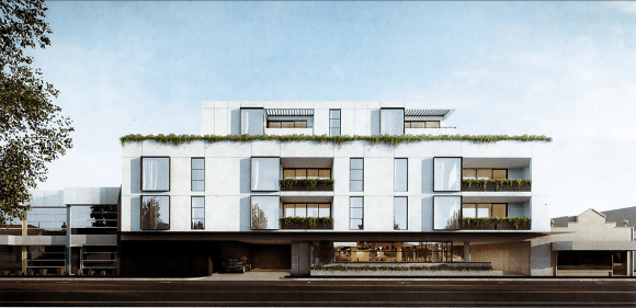 81 Bay Street Planning Image. Image: Carr Design Landream & V-Leader obtain approval for exclusive five-storey development in Brighton