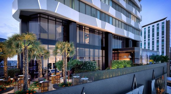 Level 8 recreational facilities. Image courtesy New Sky Group New Sky thinking: 88 Melbourne