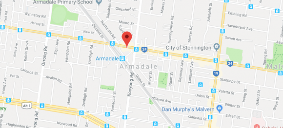 Location of Chronicle, 948-960 High Street Armadale. Image by Google Maps. Location of Chronicle, 948-960 High Street Armadale. Image by Google Maps.