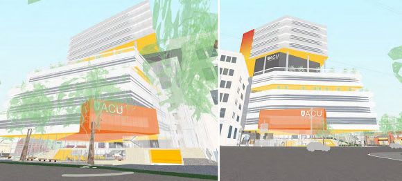 570 Bourke St expansion. Image courtesy PDS Group.