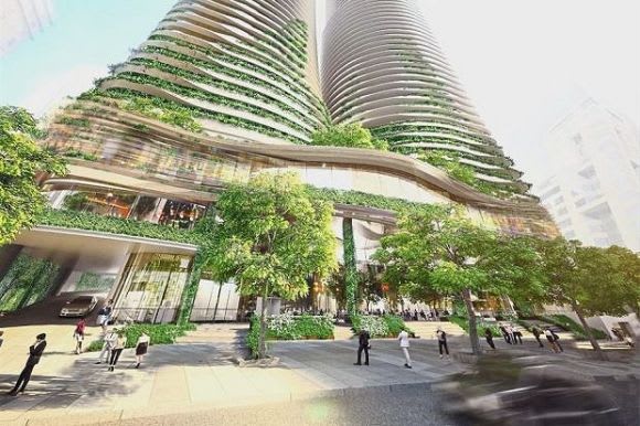 The current design accompanying a site sales campaign. Image © multifieldgroup.com.au The Wave Footscray - yes please!