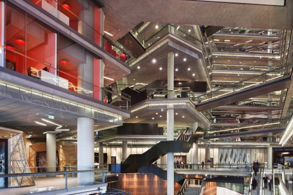 NAB 700 Bourke Street, image © Woods Bagot Open House Melbourne building list announced