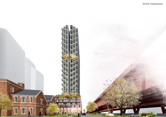 Boyd development 132 Kavanagh Street Southbank, Artist Impression Southbank to welcome new community village and affordable housing