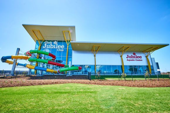 Image supplied. Australia's first residential waterpark: The house your kids will beg you to buy