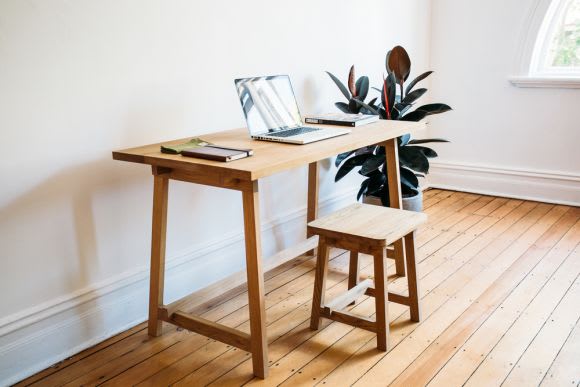 JD. Lee Furniture’s The Stoke Desk Australian-made furniture perfect for apartments