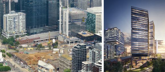 Site works have commenced on Two Melbourne Quarter following approval last year. Images : Oriolus, Flickr | Lendlease Is 2018 the year of commercial for the Melbourne market?