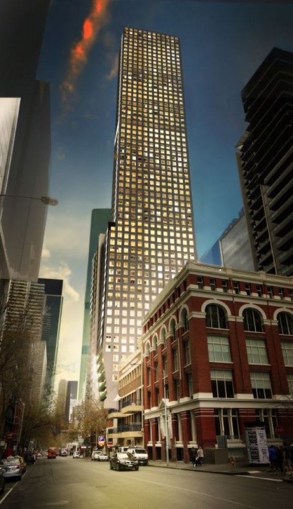 A'Beckett Residences. Image courtesy The Buchan Group AZX Group initiate A'Beckett Residences: 183-189 A'Beckett Street, Melbourne