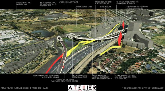 Image © Atelier Red + Black Atelier Red + Black and Safety Net deliver an alternative East West proposal