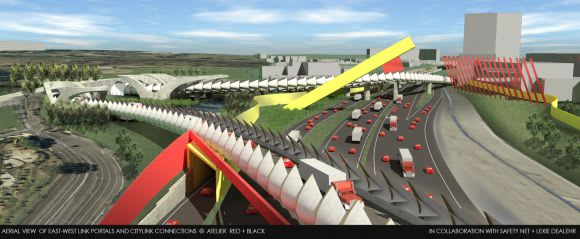 Image © Atelier Red + Black Atelier Red + Black and Safety Net deliver an alternative East West proposal