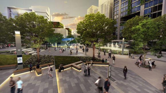 A future Arden. Image: Victorian Planning Authority Arden Precinct receives a construction boost