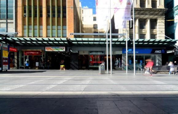 Entry canopies were installed along Bourke Street Mall as part of Stage 01 works. Image : Artisan Architects Updated designs for The Walk Arcade & Hotel revealed?