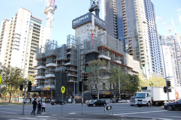 Image by Ryan Seychell, originally posted 09/04/2017. The state of construction in Melbourne - mid April 2017