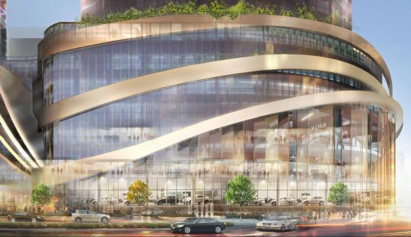 A conceptual new home for BMW Melbourne. Image: GoAutoNews International architects line up for Southbank's last super-sized development site