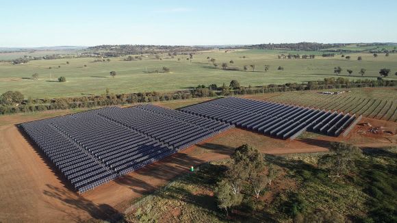 Bomen Solar Farm. Credit: City of Sydney/Bomen Solar Farm Sydney says goodbye to coal electricity powering city-owned buildings with million green energy deal